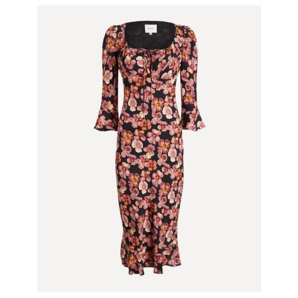 Reformation Kiley Mini Floral Dress